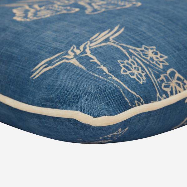 Friendly Folk Cushion - Happy Blue - Image 4