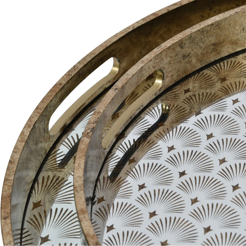 Deco Scallop Trays - Gold - Image 5