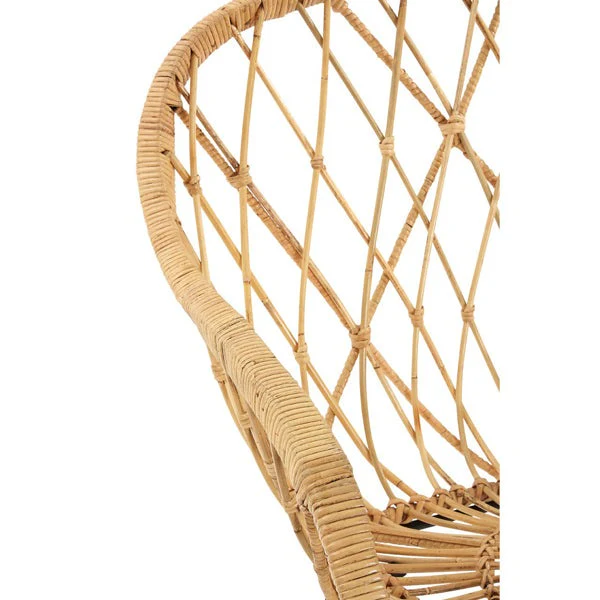 Joanna Braided Occasional Chair - Light Brown - Image 5
