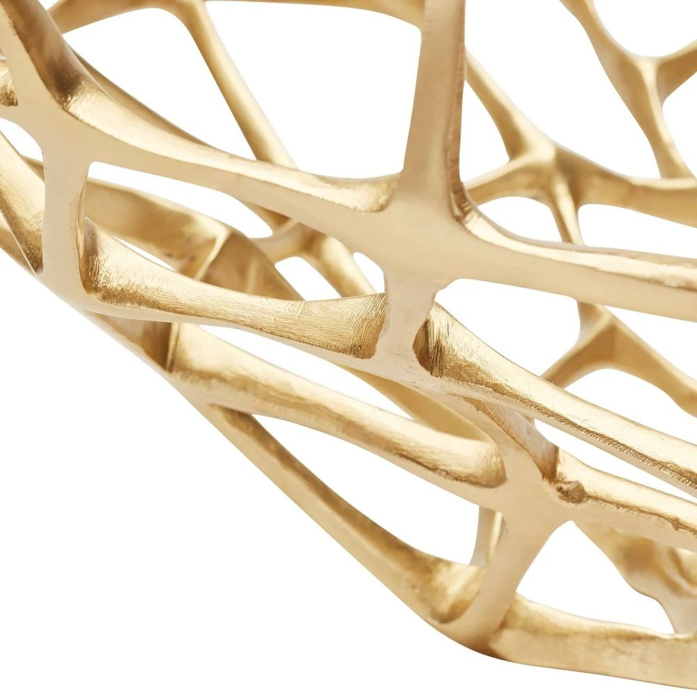 Bone Extra Large Bowl - Brass - Image 9